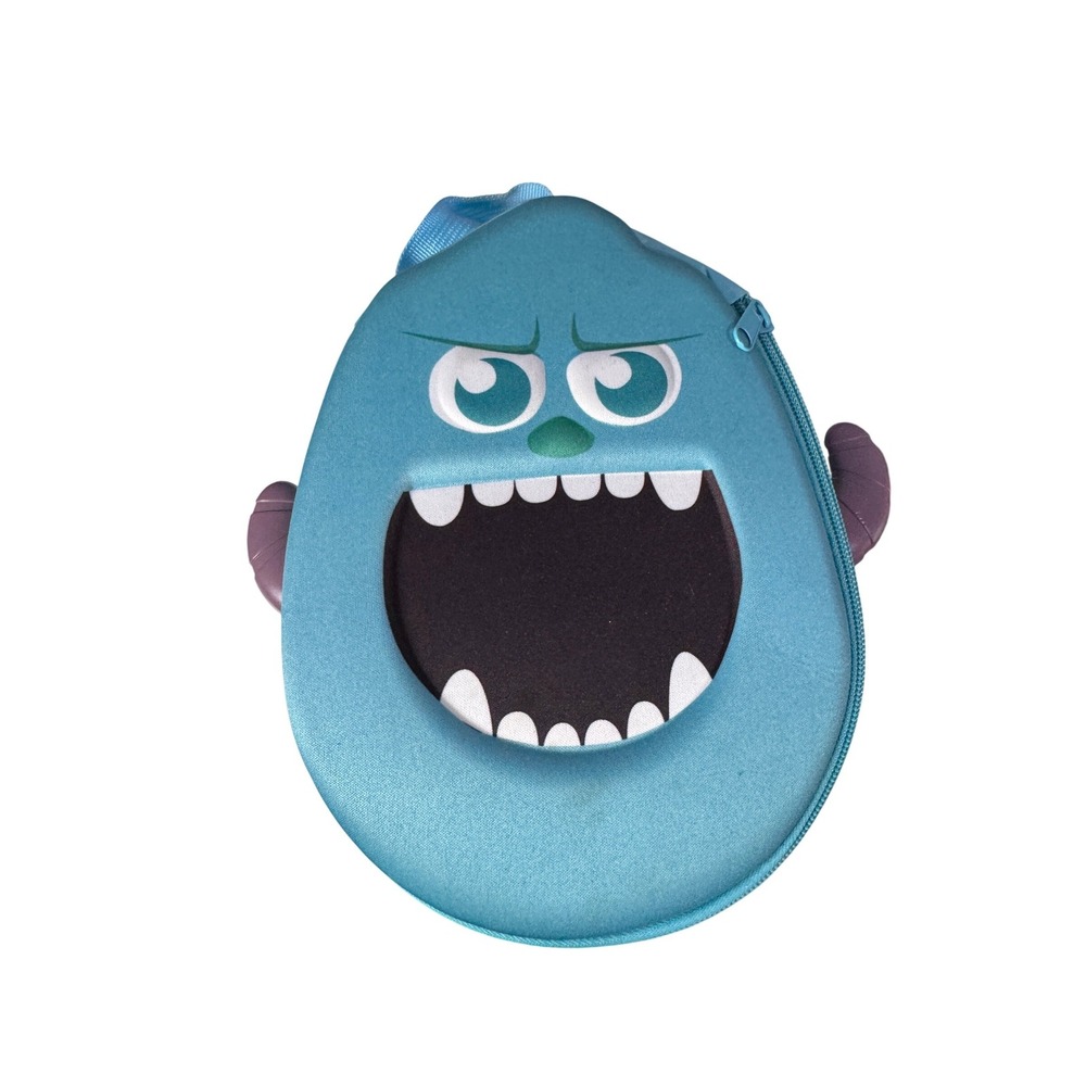 Disney‎ Pixar Monsters University Sulley Blue Insulated Lunch Bag Zip Closure
